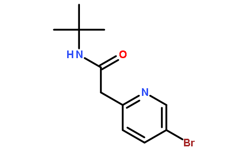 N-叔丁基-2-(5-溴吡啶-2-基)乙酰胺
