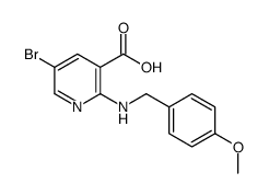 5-Bromo-2-((4-methoxybenzyl)amino)nicotinic acid