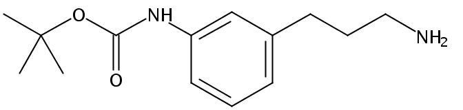 3-(3-氨基丙基)苯基氨基甲酸叔丁酯