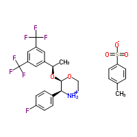 (2R,3S)-2-((R)-1-(3,5-双(三氟甲基)苯基)乙氧基)-3-(4-氟苯基)吗啉4-甲基苯磺酸盐