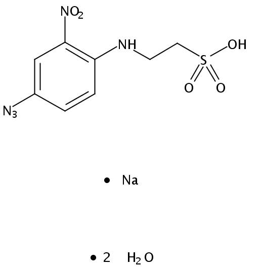 N-(4-Azido-2-nitrophenyl)-2-aminoethylsulfonate，SodiumSalt，Dihydrate