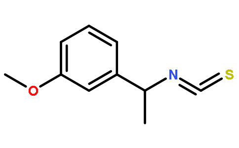 (S)-(+)-1-(3-甲氧基苯基)乙基 硫代异氰酸酯,98%