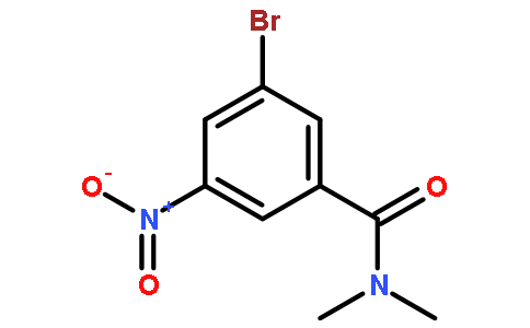 N,N-二甲基-3-溴-5-硝基苯甲酰胺