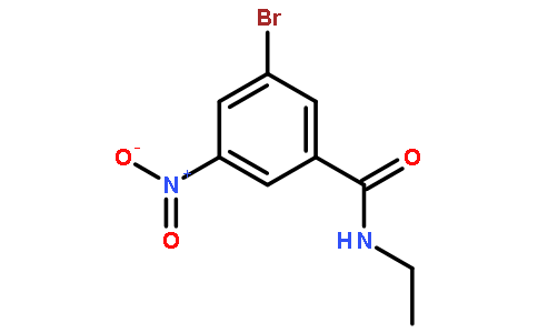 N-乙基-3-溴-5-硝基苯甲酰胺