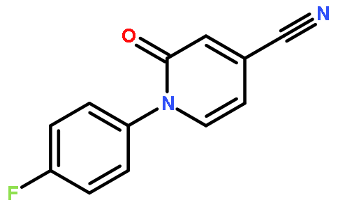 4-氰基-1-(4-氟苯基)-2(1H)-吡啶酮