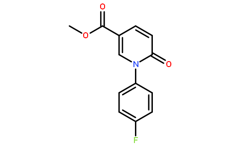 1-(4-氟苯基)-5-甲氧羰基-2(1H)-吡啶酮