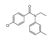 4-Chloro-N-ethyl-N-(3-methylphenyl)benzamide