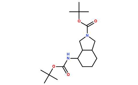 (3aR,4R,7aS)-4-(叔丁氧基羰基氨基)六氢-1H-异吲哚-2(3H)-羧酸叔丁酯