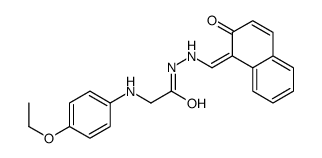 2-(4-ethoxyanilino)-N'-[(2-oxonaphthalen-1-ylidene)methyl]acetohydrazide
