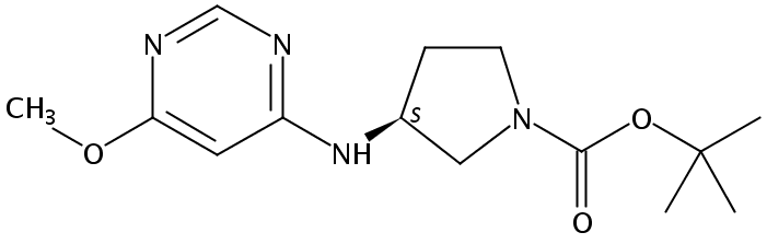 (S)-tert-Butyl 3-((6-methoxypyrimidin-4-yl)amino)pyrrolidine-1-carboxylate