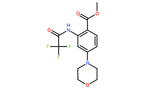 4-(4-吗啉)-2-[(2,2,2-三氟乙酰基)氨基]苯甲酸甲酯