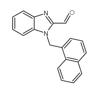 1-(naphthalen-1-ylmethyl)benzimidazole-2-carbaldehyde