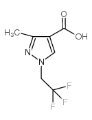3-methyl-1-(2,2,2-trifluoroethyl)pyrazole-4-carboxylic acid