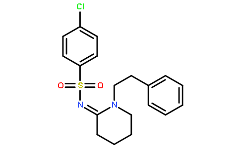 4-氯-n-[1-(2-苯基乙基)-2-哌啶基]苯磺酰胺
