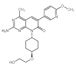2-氨基-8-((1r,4r)-4-(2-羟基乙氧基)环己基)-6-(6-甲氧基吡啶-3-基)-4-甲基吡啶并[2,3-d]嘧啶-7(8H)-酮