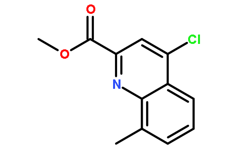 METHYL 4-CHLORO-8-METHYLQUINOLINE-2-CARBOXYLATE
