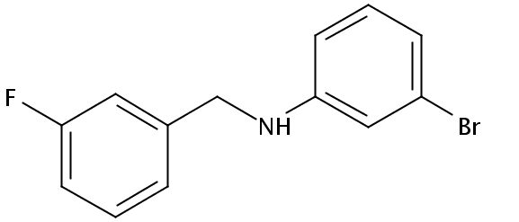 3-溴-N-(3-氟苄基)苯胺