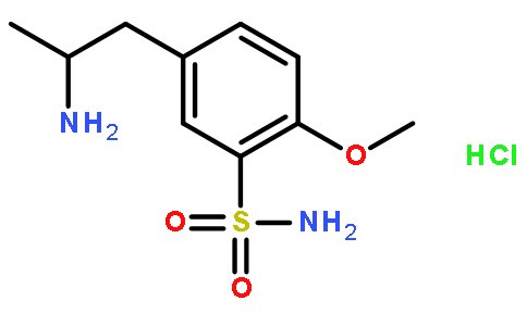 (R)-(+)-5-(2-氨基丙基)-2-甲氧基苯磺酰胺盐酸盐