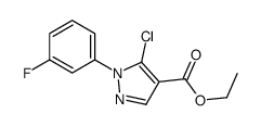 5-氯-1-(3-氟苯基)-1H-吡唑-4-羧酸乙酯