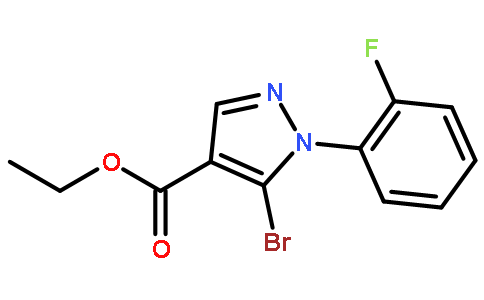 5-溴-1-(2-氟苯基)-1H-吡唑-4-羧酸乙酯