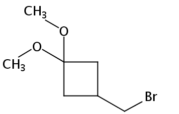 3-(Bromomethyl)-1,1-dimethoxycyclobutane