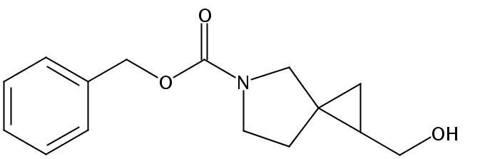 Benzyl 1-(hydroxymethyl)-5-azaspiro[2.4]heptane-5-carboxylate