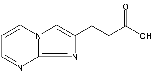 3-(咪唑并[1,2-a]嘧啶-2-基)丙酸
