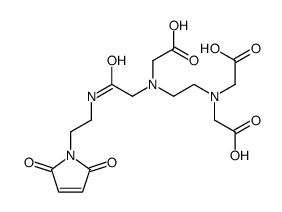 2-[2-[bis(carboxymethyl)amino]ethyl-[2-[2-(2,5-dioxopyrrol-1-yl)ethylamino]-2-oxoethyl]amino]acetic acid