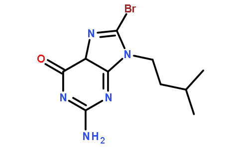 2-氨基-8-溴-9-异戊基-5H-嘌呤-6(9H)-酮