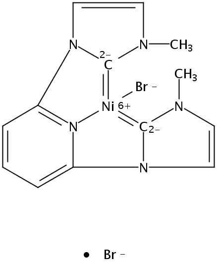 [(2,6-吡啶二基)双(3-甲基-1-咪唑基-2-亚基)]镍溴