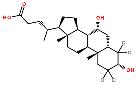 鹅去氧胆酸-D4