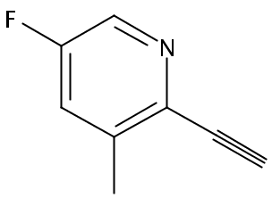 2 - 乙炔基-5  - 氟-3  - 甲基吡啶