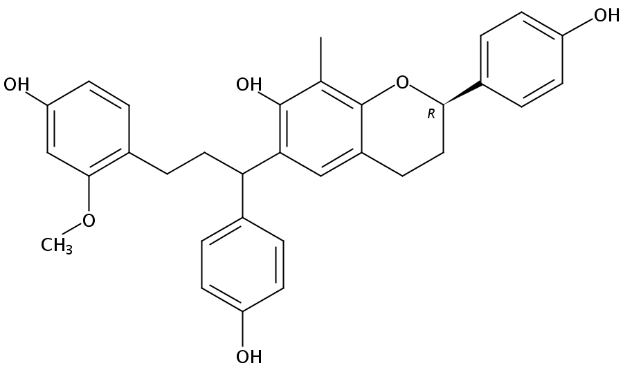 (2R)-8-Methylsocotrin-4'-ol