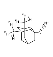 1-Azido-3,5-dimethyladamantane-d6