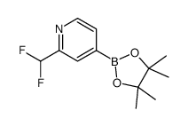 2-(Difluoromethyl)-4-(4,4,5,5-tetramethyl-1,3,2-dioxaborolan-2-yl)-pyridine