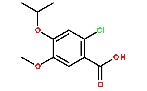 2-氯-4-异丙基-5-甲氧基苯甲酸