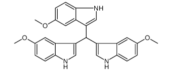 1H-Indole, 3,3',3''-methylidynetris[5-methoxy
