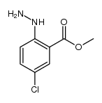 Benzoic acid, 5-​chloro-​2-​hydrazinyl-​, methyl ester