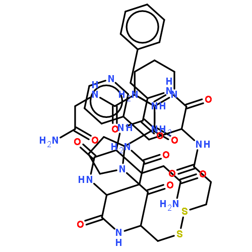 3-疏基丙酰基-beta-3-吡啶-d-ala-phe-gln-asn-cys-pro-arg-gly-nh2