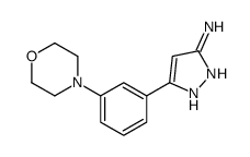 5-(3-吗啉-4-基-苯基)-2H-3-氨基吡唑