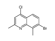 7-Bromo-4-chloro-2,8-dimethylquinoline