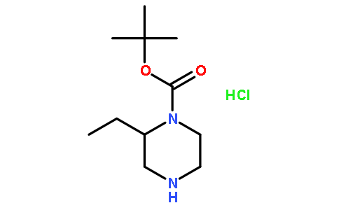 (S)-1-N-BOC-2-乙基-哌嗪盐酸盐