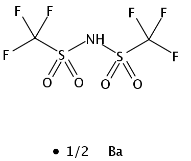 （甲基磺酰胺，1,1,1 -三氟-N-[（三氟甲基）磺酰基] - ，bariumsalt）