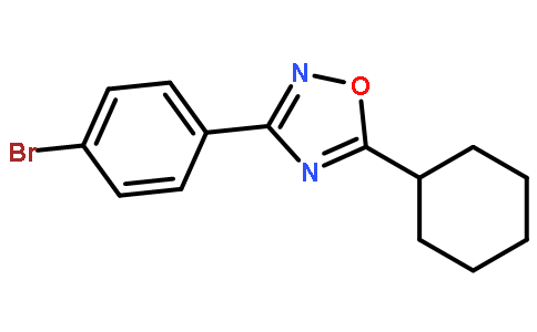 3-(4-溴苯基)-5-环己基-1,2,4-噁二唑