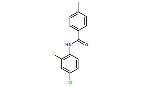 N-(4-Chloro-2-fluorophenyl)-4-methylbenzamide