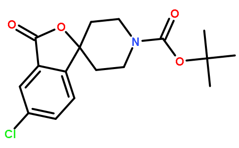 5-氯-3-氧代-3H-螺[异苯并呋喃-1,4-哌啶]-1-羧酸叔丁酯