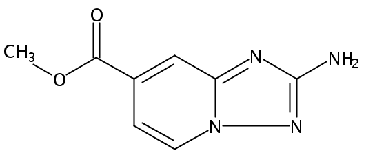 methyl 2-amino-[1,2,4]triazolo[1,5-a]pyridine-7-carboxylate