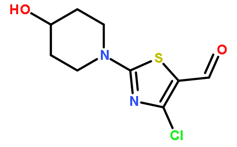 4-氯-2-(1-哌啶)-5-噻唑甲醛