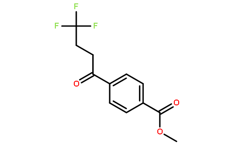 甲基 4-(4,4,4-三氟丁酰基)苯甲酸