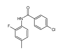 4-氯-N-(2-氟-4-甲基苯基)苯甲酰胺